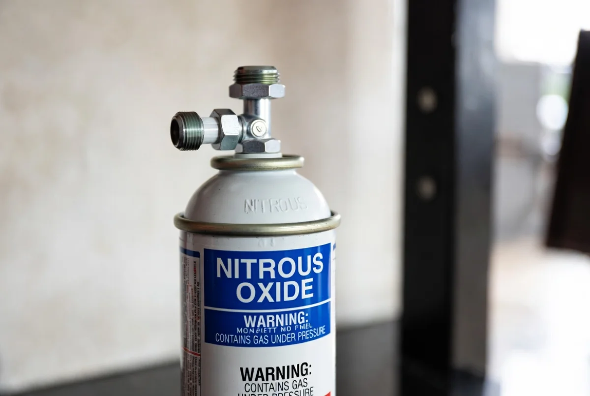 В столице пресекли незаконную продажу «веселящего газа»