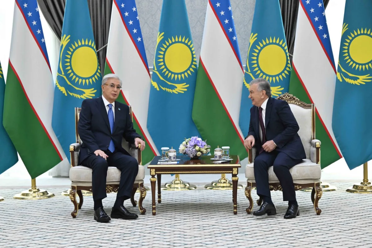 Токаев и Мирзиёев переговорили в Ташкенте