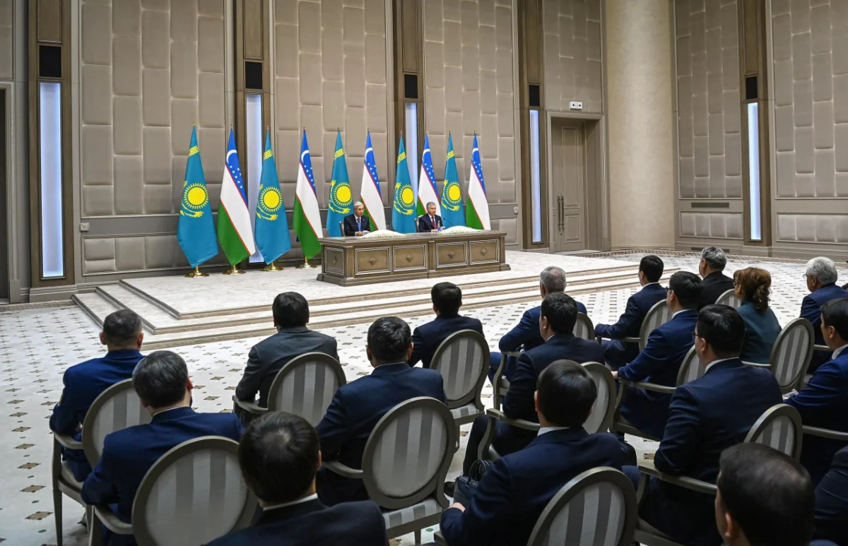 Президент: «Қазақстанда өзбек капиталының қатысуымен 6 мыңнан аса кәсіпорын табысты жұмыс істейді»