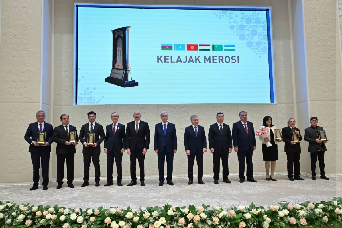 Мемлекет басшысы Қасым-Жомарт Тоқаев Орталық Азия елдерінің және Әзербайжан президенттерімен бірге «Келешек мұрасы» халықаралық сыйлығын тапсыру рәсіміне қатысты