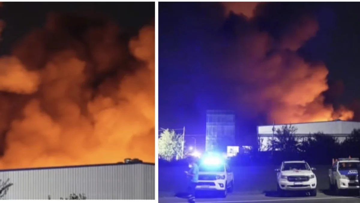 Несколько взрывов и пожар произошли в промышленном районе Буэнос-Айреса