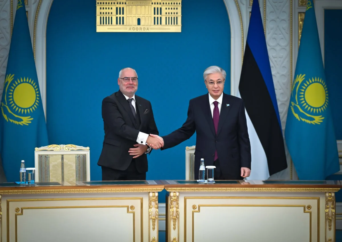 Қасым-Жомарт Тоқаев пен Алар Карис келіссөздер қорытындысы бойынша Бірлескен мәлімдеме қабылдады