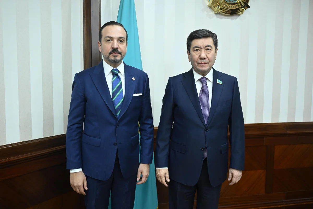 Мәжіліс спикері Түркияның Әділет және даму партиясы төрағасының орынбасарын қабылдады