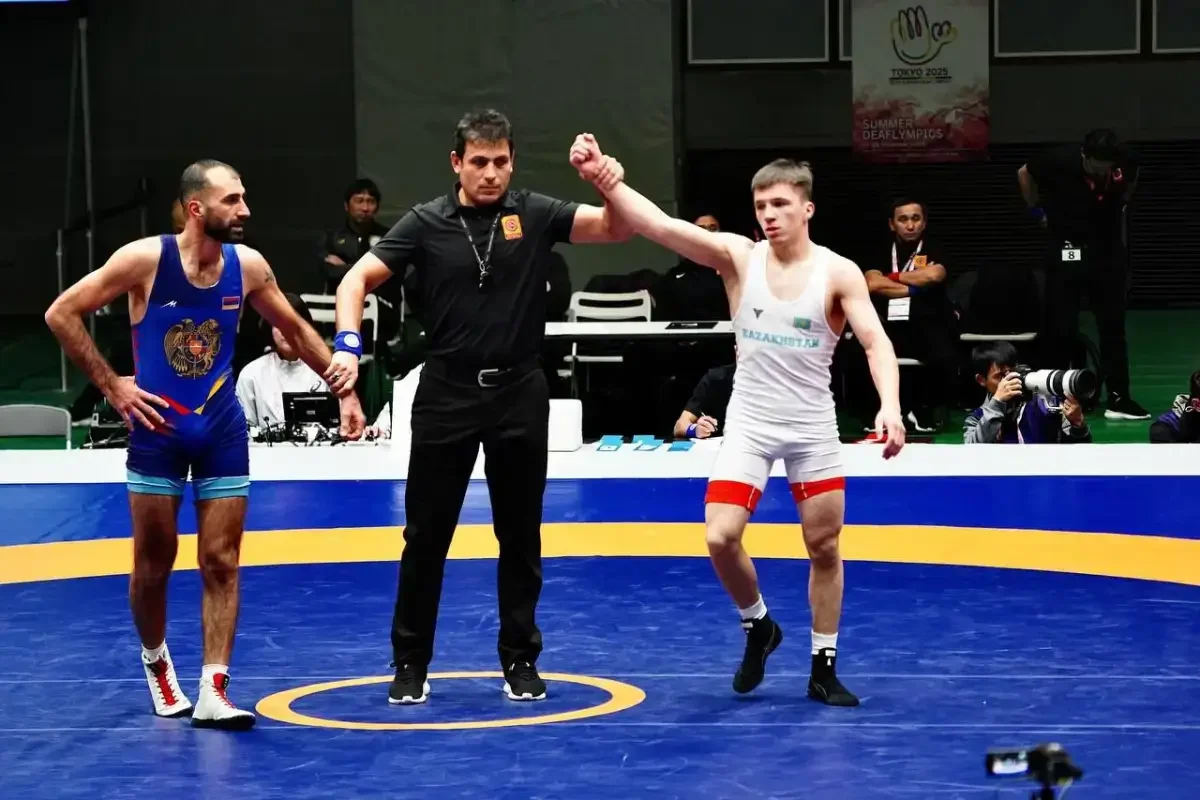 Қазақстандық спортшы Сурдлимпияда алтын медаль алды