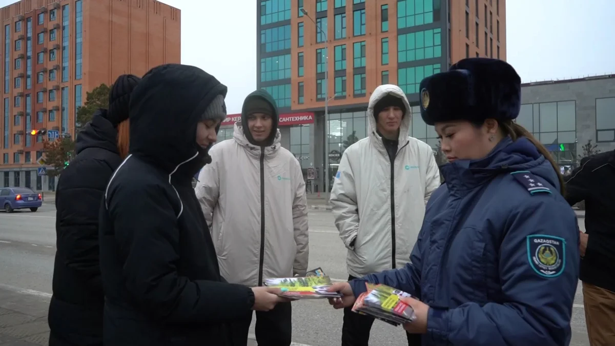 В Казахстане проводят рейды о правилах пожарной безопасности и дорожного движения