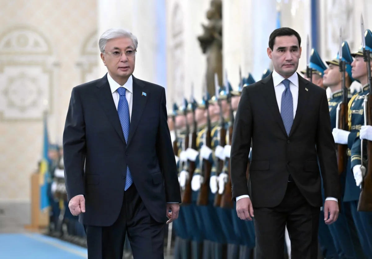 Ақорда Түрікменстан Президенті қарсы алды