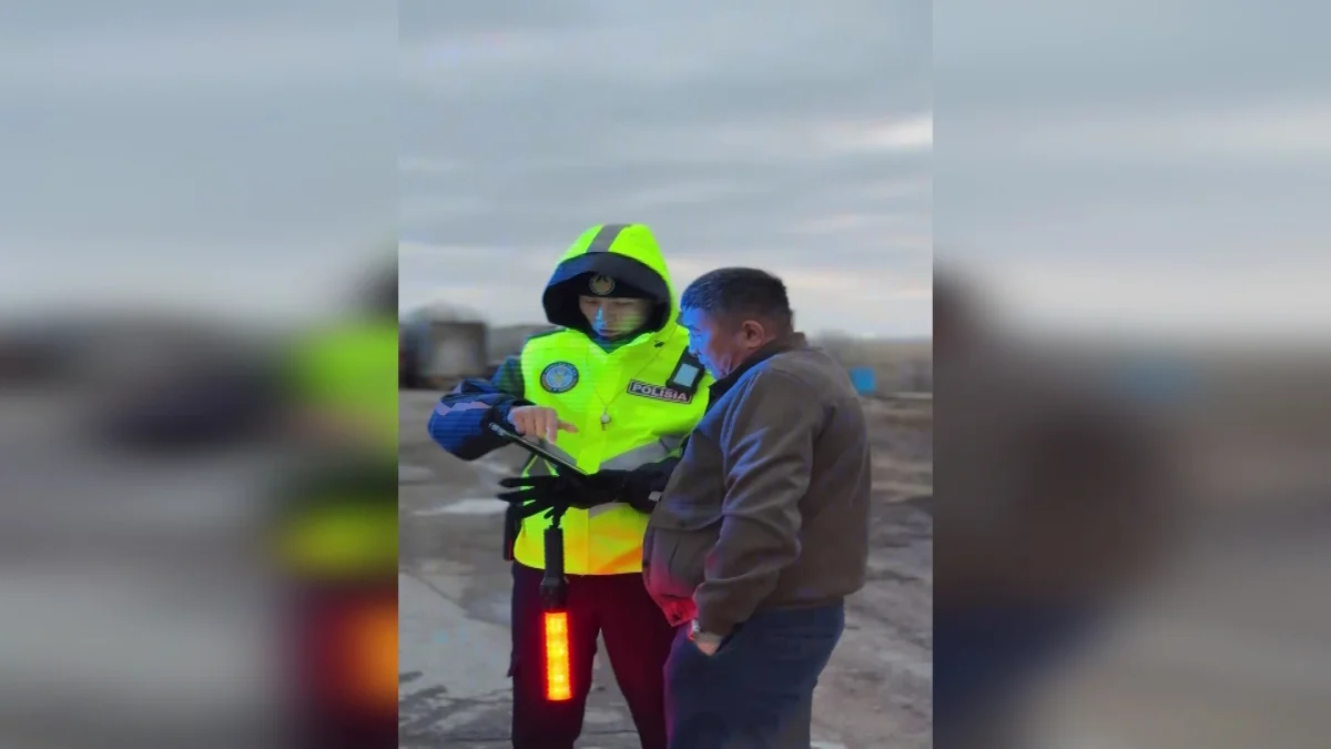 Ақтөбеде есірткі тұтынған 37 жастағы көлік жүргізушісі ұсталды