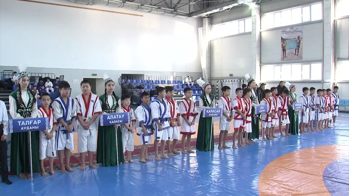 Турнир по казахской борьбе прошёл при поддержке партии «AMANAT» в Талгарском районе Алматинской области