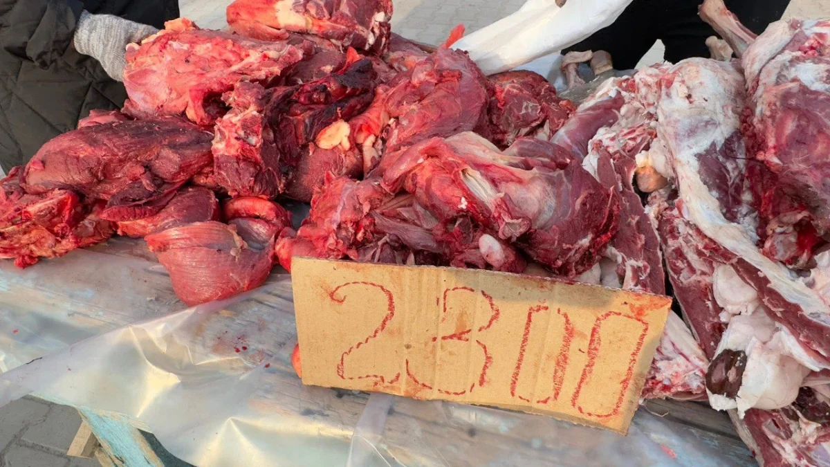 Бүгінгі жәрмеңкеде қызылордалықтар сиыр етін 2500 теңгеден сатып алды