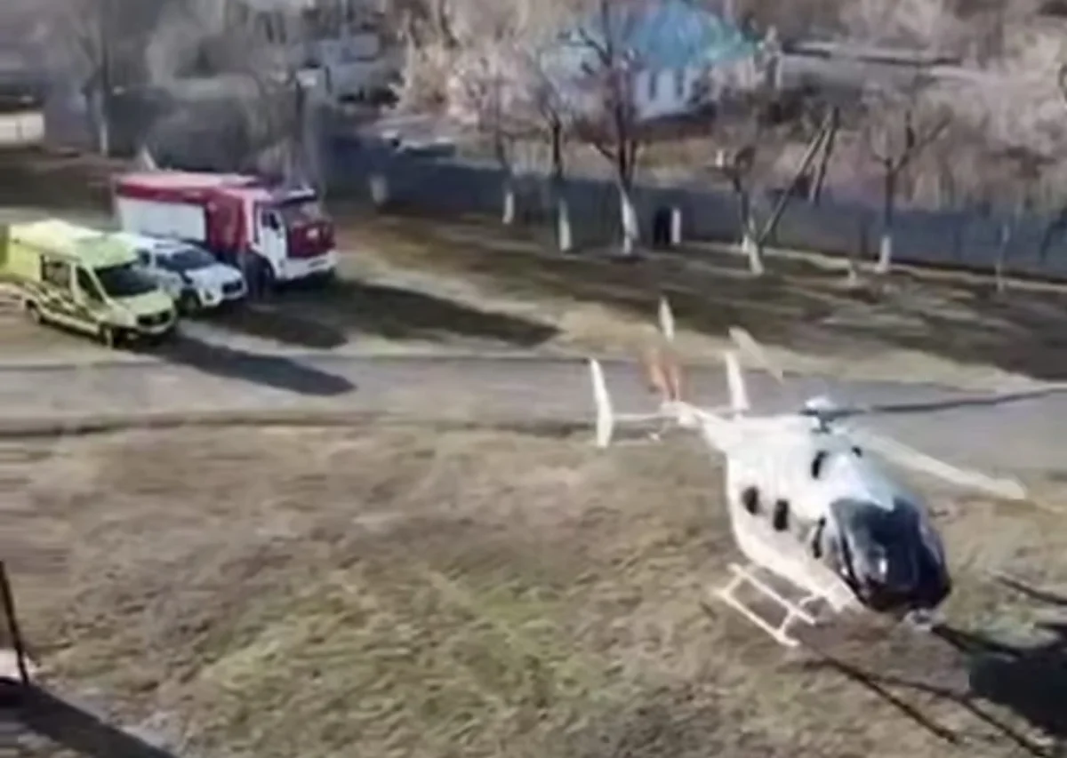 Новорожденного экстренно доставили вертолётом в Актобе