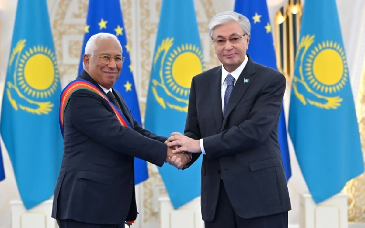 Тоқаев Еуропалық Кеңес Президентін І дәрежелі «Достық» орденімен марапаттады