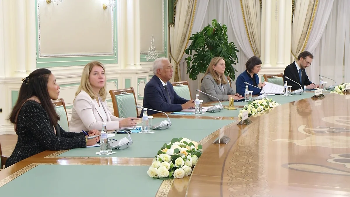 Глава государства и Президент Европейского Совета провели переговоры