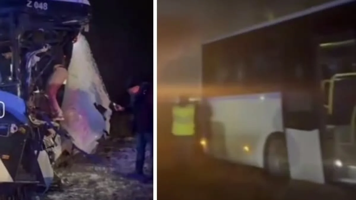 12 человек пострадали в ДТП с автобусом под Астаной