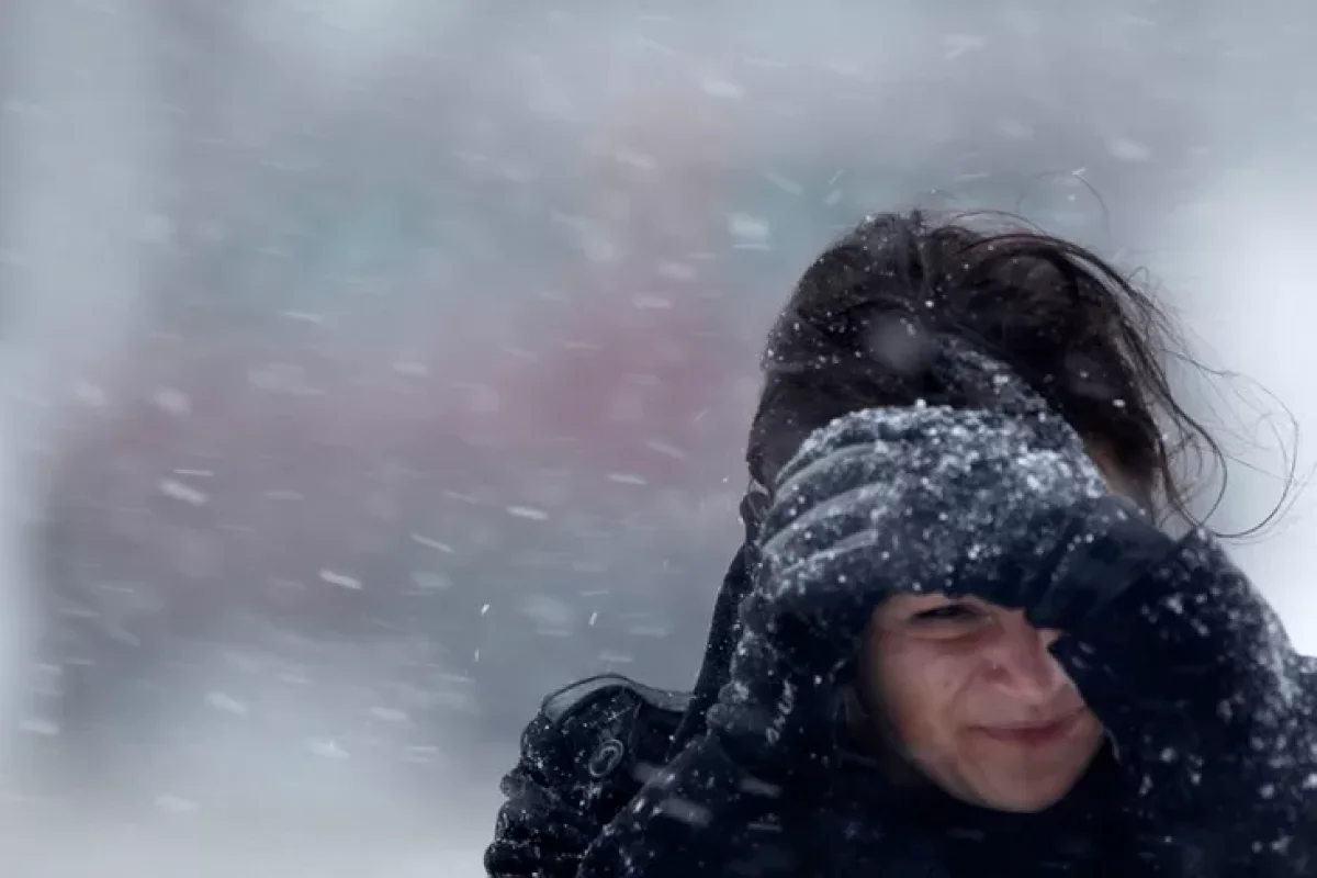 Штормовое предупреждение объявлено по всему Казахстану