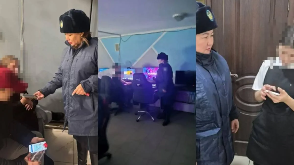 Павлодар облысында полицейлер жасөспірімдердің түнгі жүрісін қадағалады
