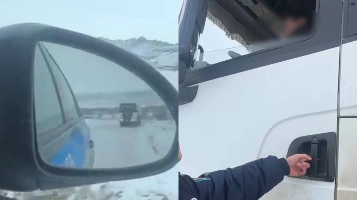 ШҚО-да полицейлер талапқа бағынбаған жүргізушіні тоқтатты