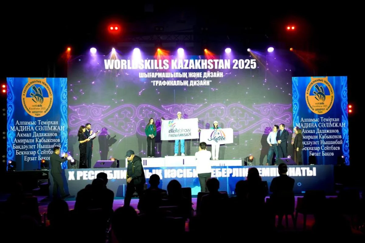 Награждены лучшие участники Национального чемпионата WorldSkills Kazakhstan 2025
