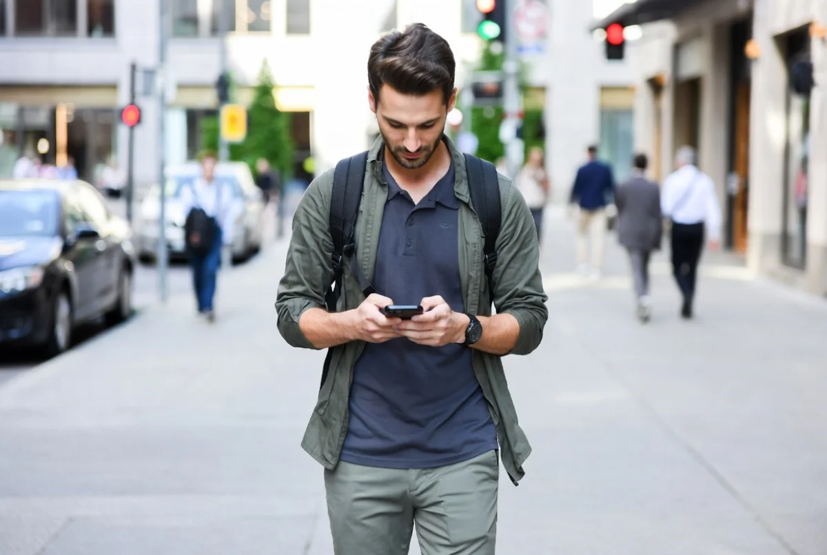 Прогулки со смартфоном повышают риск травм и лишают отдыха - выводы ученых