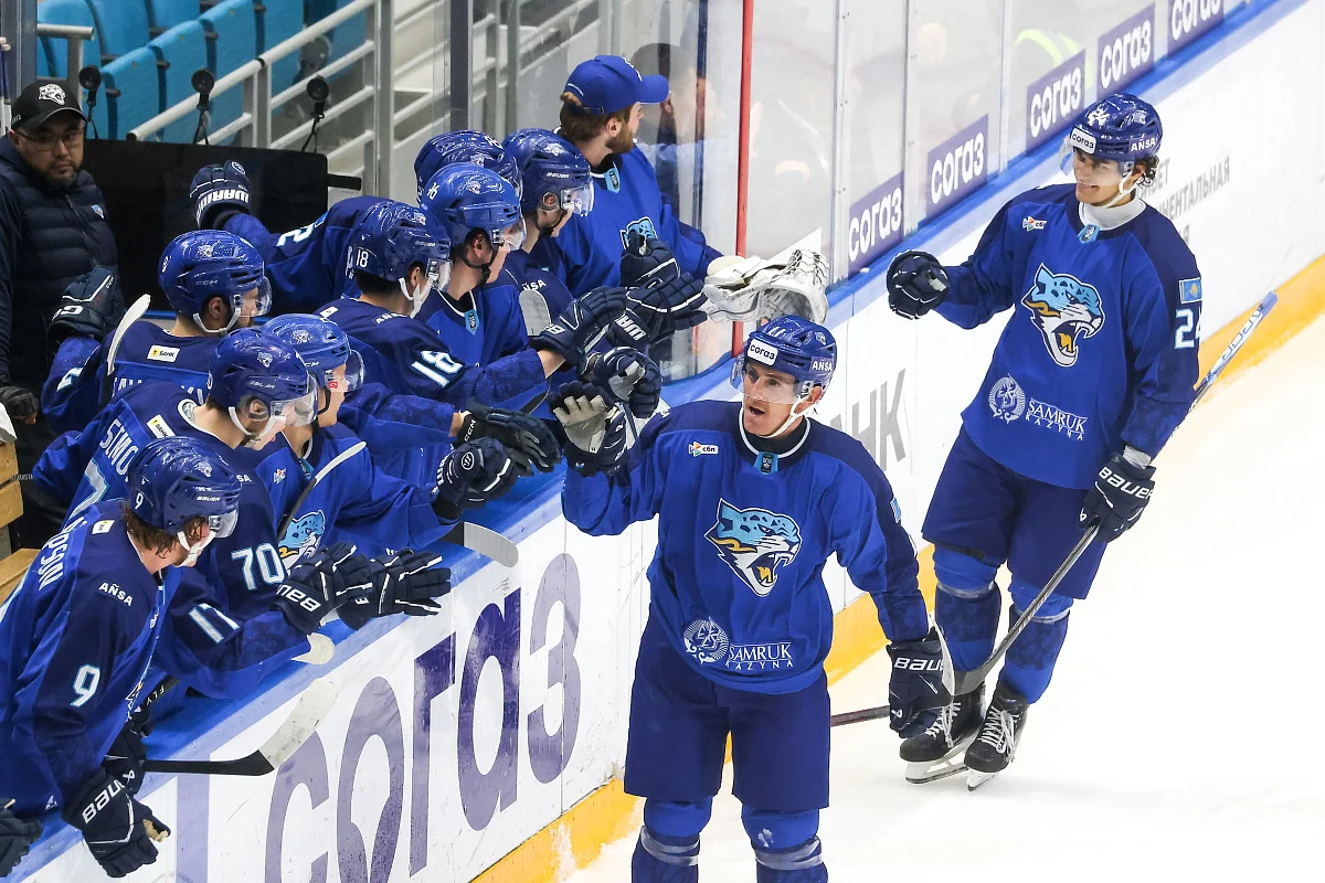 «Барыс» громко заявил о себе в КХЛ, обыграв «Автомобилист» в Екатеринбурге