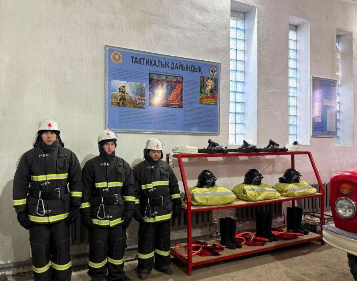 Қарағанды облысында 109-шы ерікті өрт сөндіру пункті ашылды