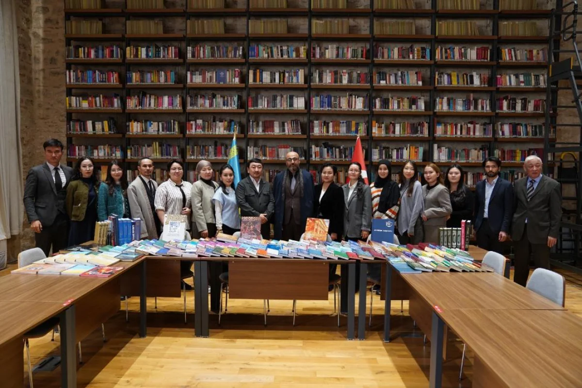 Ыстанбұлдың ең ірі кітапханасында алғаш рет Қазақстанның ғылыми-әдеби бұрышы ашылды
