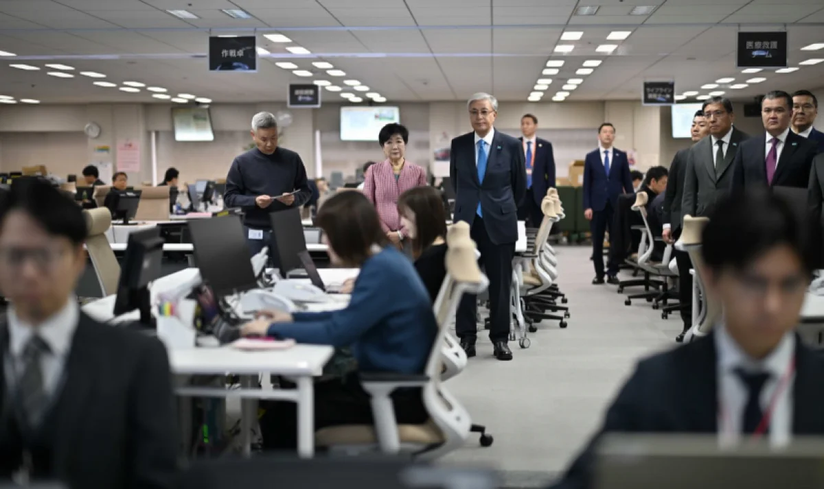 Токаеву продемонстрировали японский опыт управления чрезвычайными ситуациями