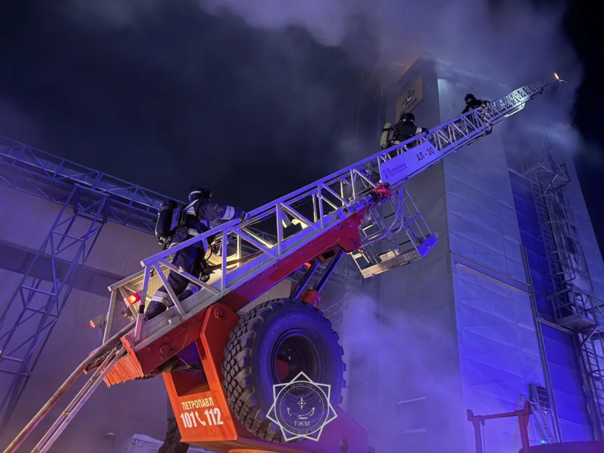 Тонны семечек сгорели в Петропавловске