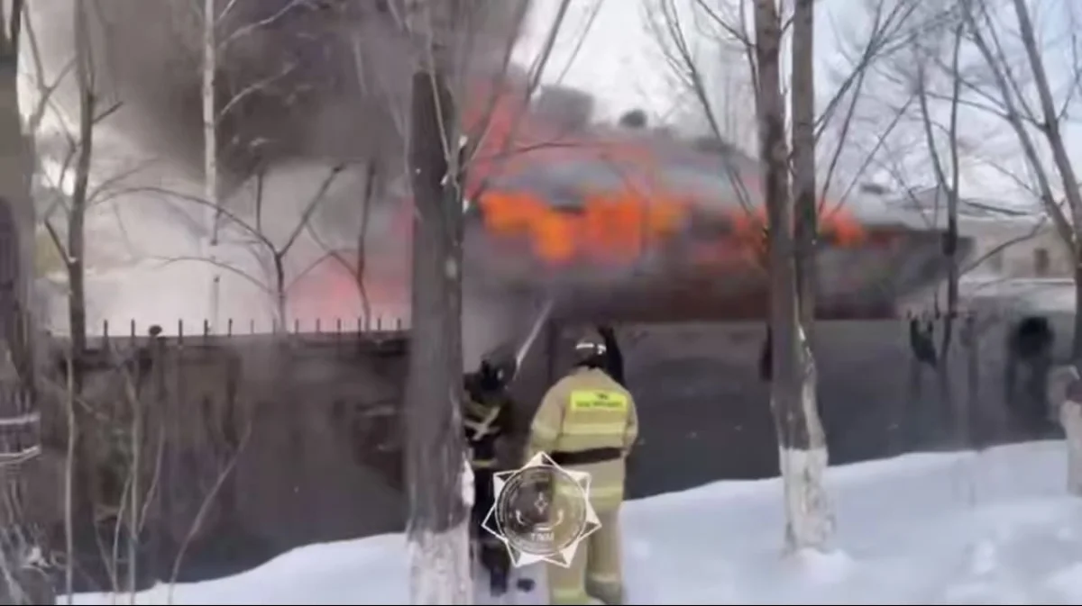 Взрыв в коттедже предотвратили пожарные Астаны