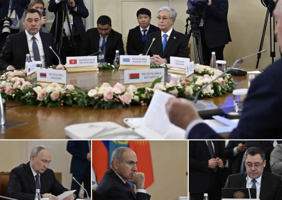 Задачи на 2026 год обсудили главы стран ЕАЭС