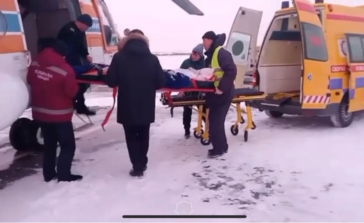 Жүкті әйел Өскеменге тікұшақпен шұғыл жеткізілді