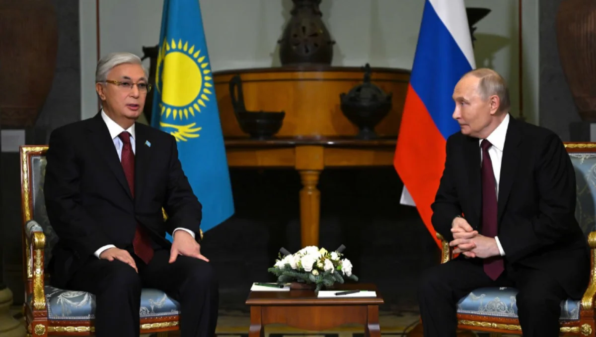 Токаев встретился с Путиным