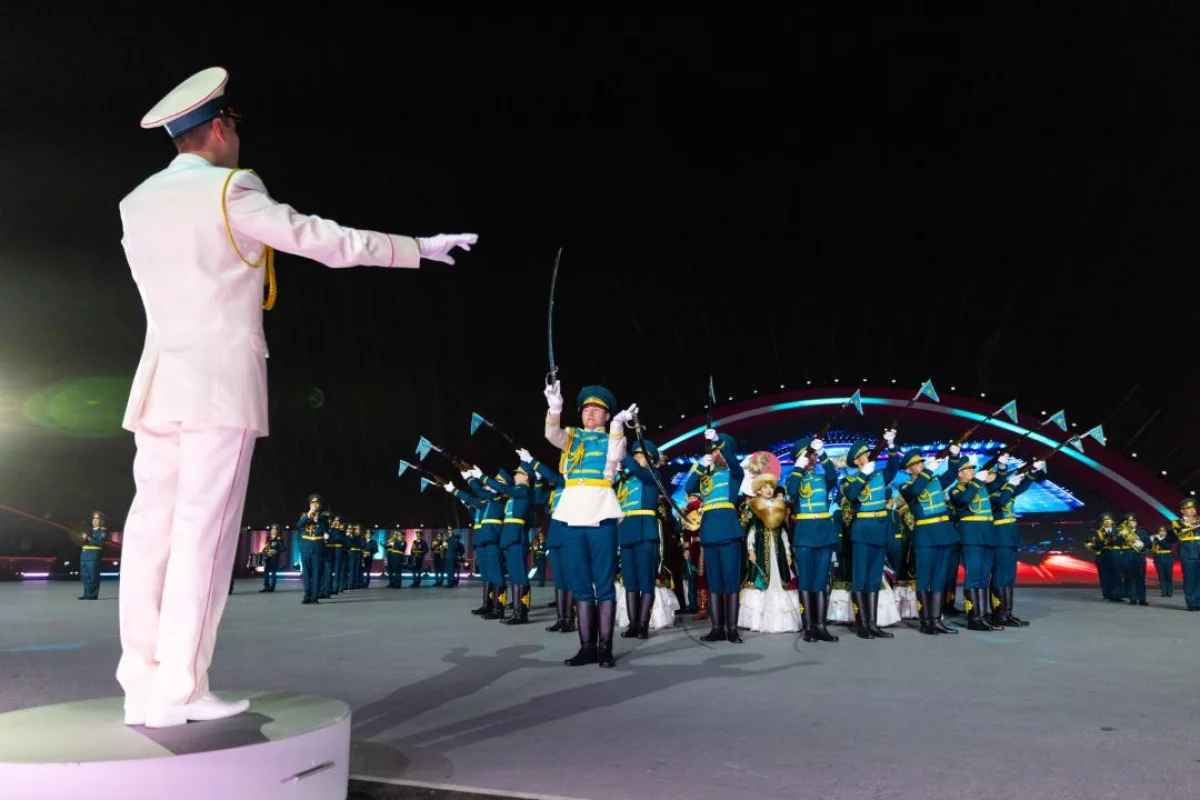 Военные музыканты Казахстана триумфально выступили на международном фестивале в Дохе