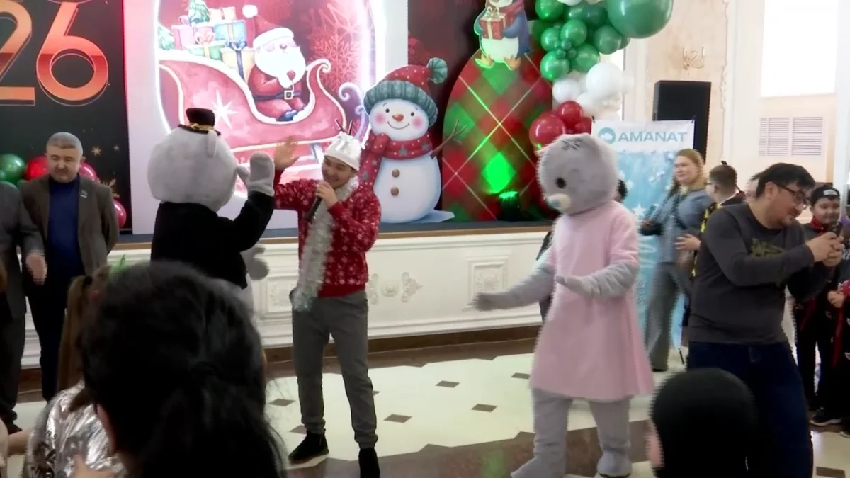 Павлодар мен Маңғыстауда балаларға арналған жаңа жылдық кеш өтті