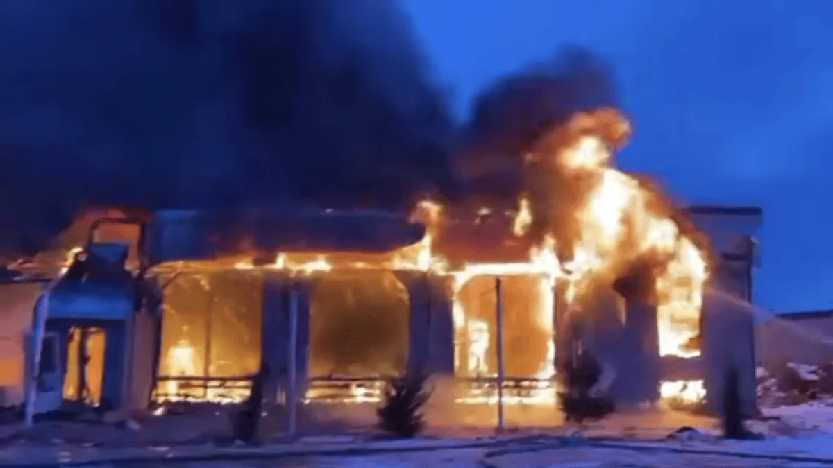 Придорожное кафе едва не взорвалось на трассе Алматы-Термез