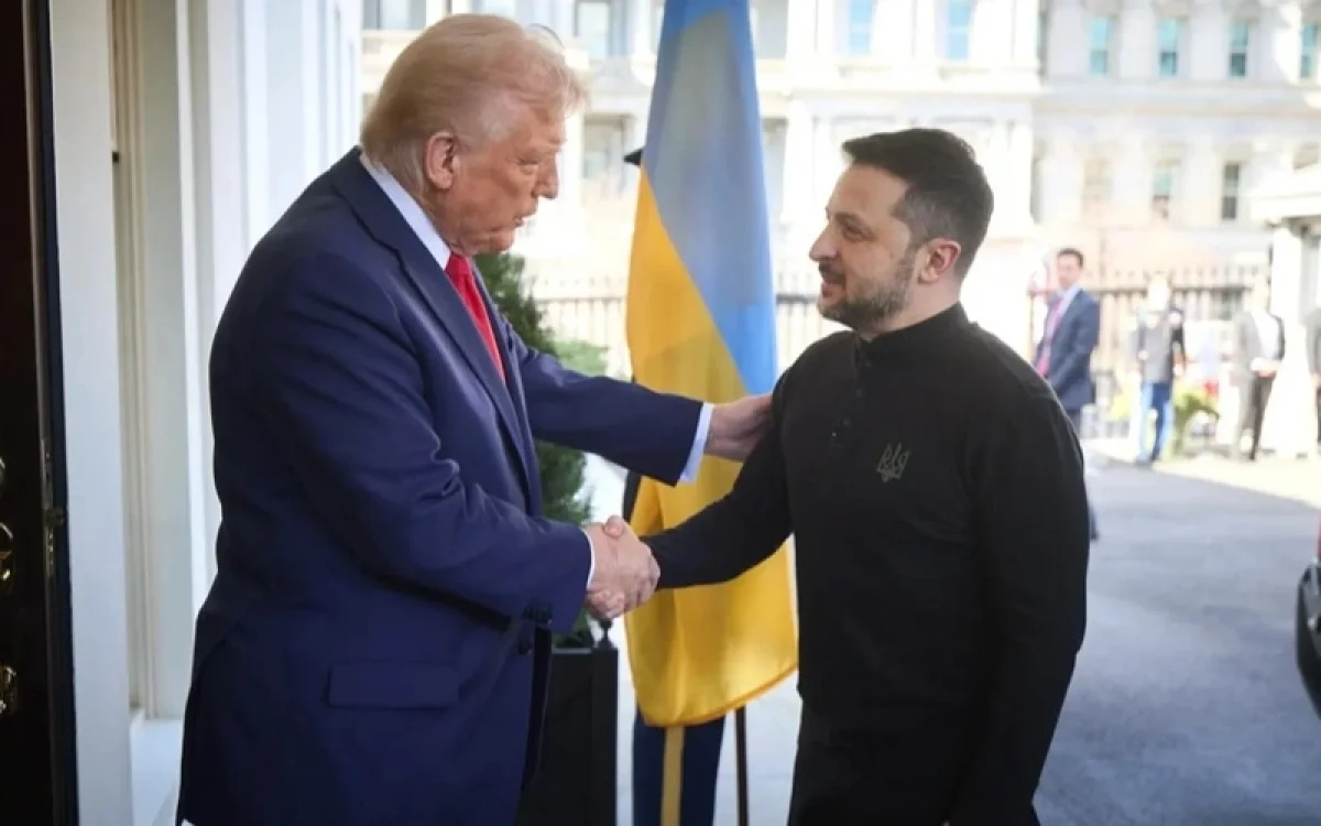 Трамп пен Зеленскийдің кездесу уақыты өзгерді
