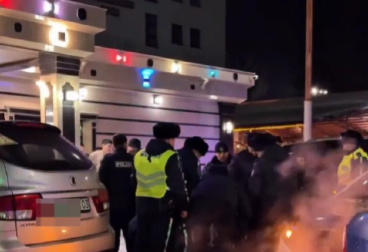 Корпоратив в Кокшетау завершился дракой (ВИДЕО)