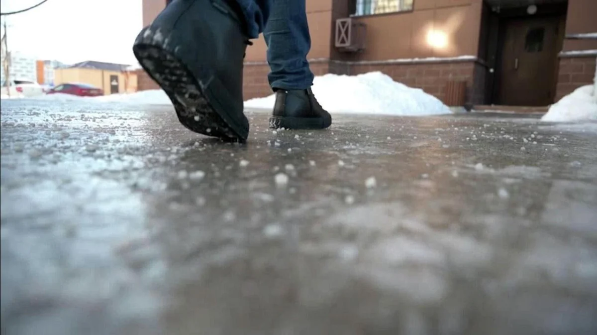 Предновогодний дождь в Астане: службы работают в усиленном режиме