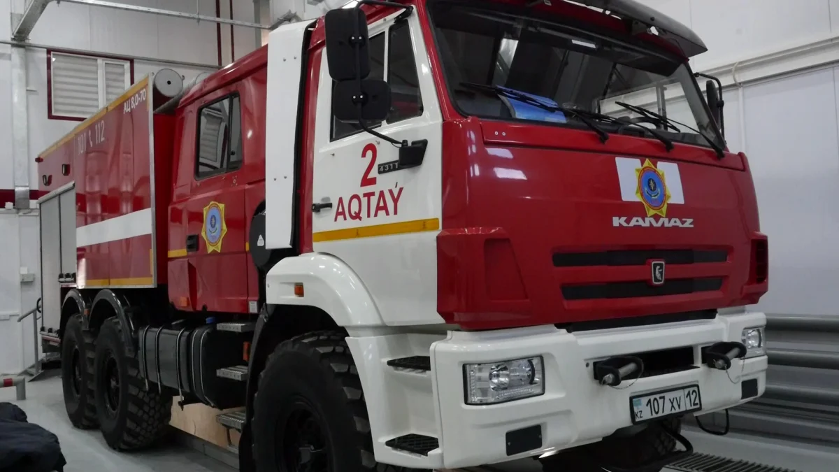 Ақтауда жаңа өрт сөндіру депосы ашылды