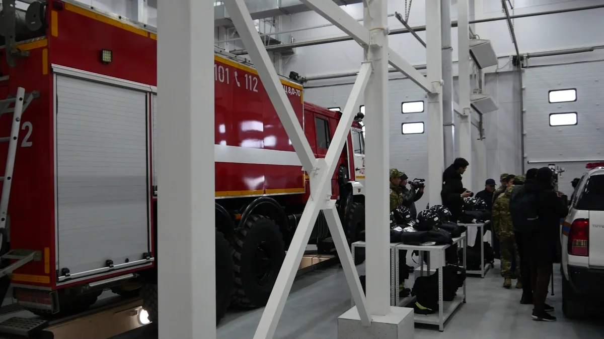 Новое пожарное депо открылось в Актау