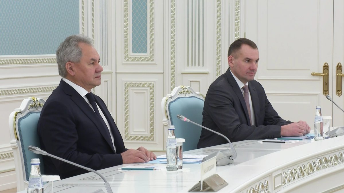 Президент Касым-Жомарт Токаев принял секретаря Совета безопасности России Сергея Шойгу