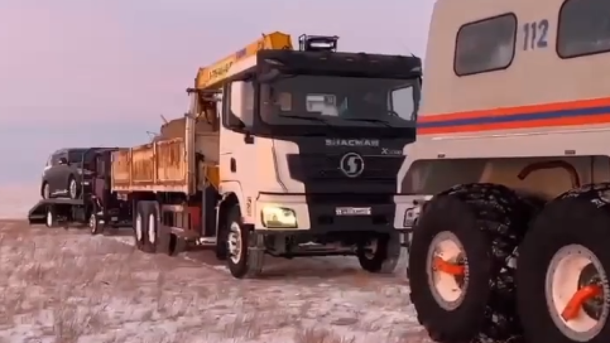 Ақмола облысында алты адам қар құрсауында қалып қойған