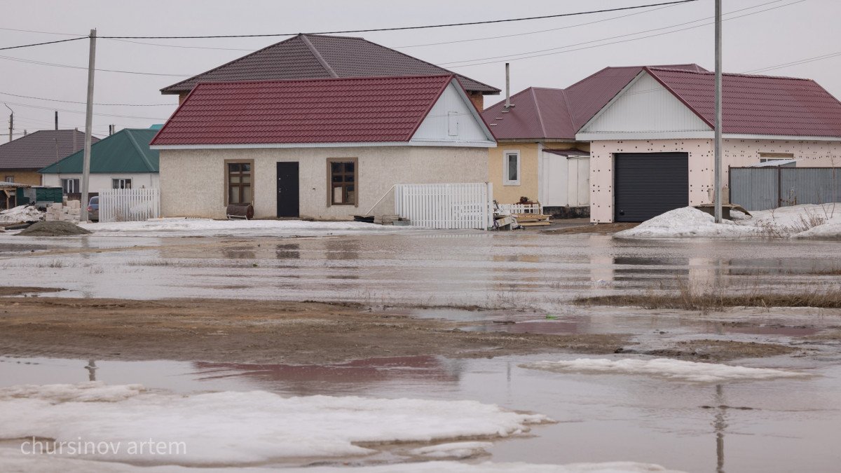 Ресейден келетін ағын су биыл да Батыс Қазақстанға қауіп төндіре ме?