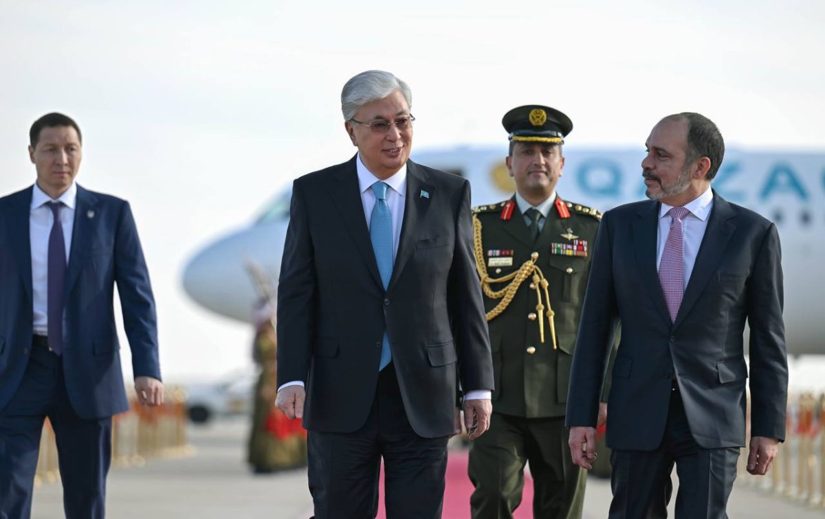 Президент Қасым-Жомарт Тоқаев Иордан Хашимит Корольдігіне ресми сапармен келді