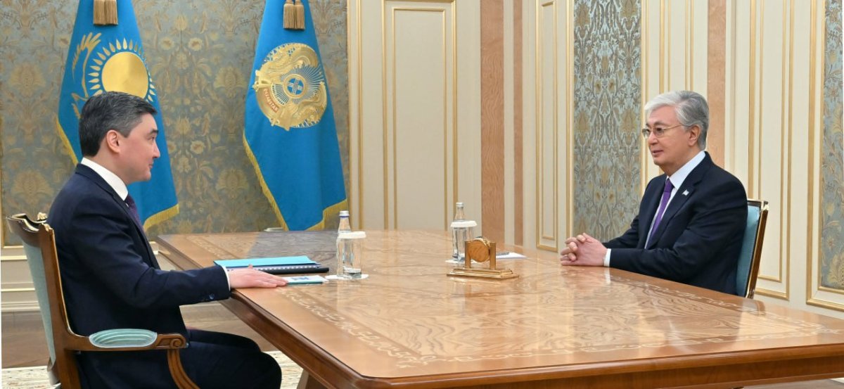 Президент Олжас Бектеновті қабылдады