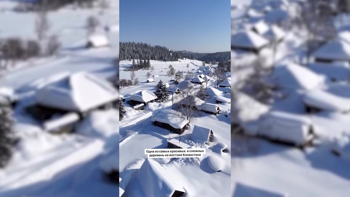 Рекордное количество снега выпало в ВКО