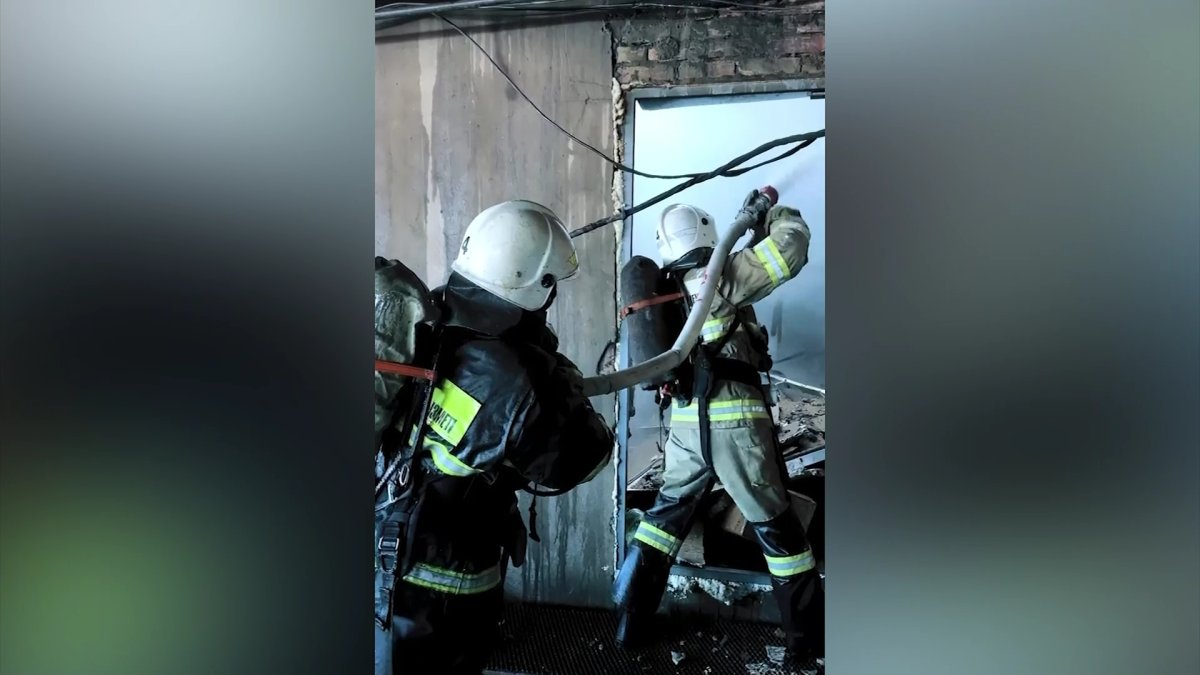 Алматыда өрттен 2 адам зардап шекті