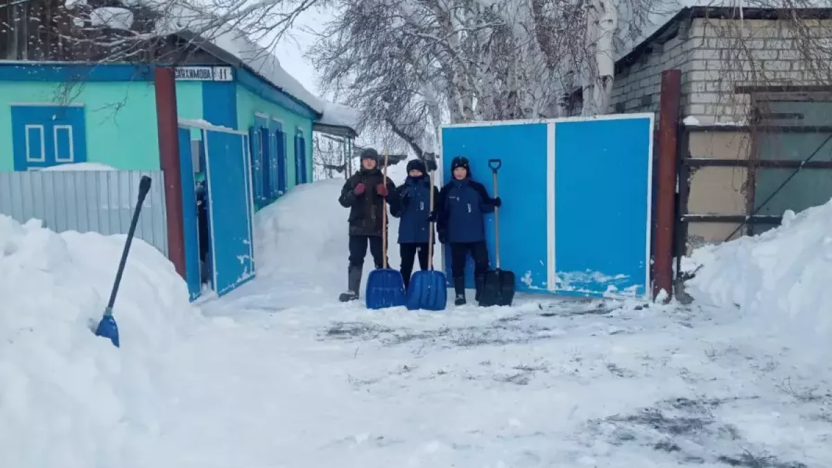 Оқушылар 85 жастағы әженің өмірін сақтап қалды
