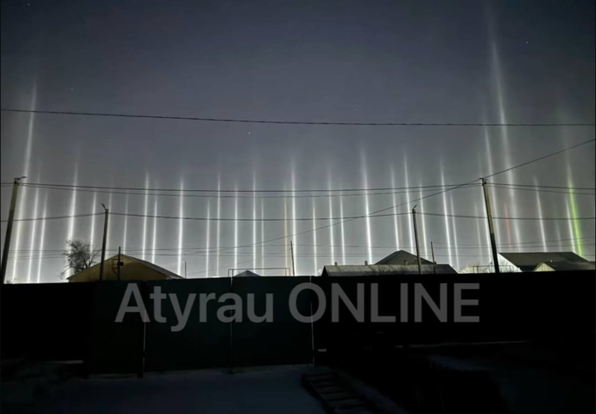 Необычное природное явление увидели жители Атырауской области