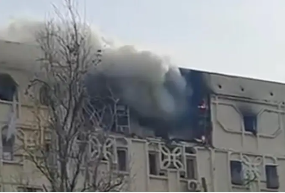 В девятиэтажке в Ташкенте произошёл взрыв газа.