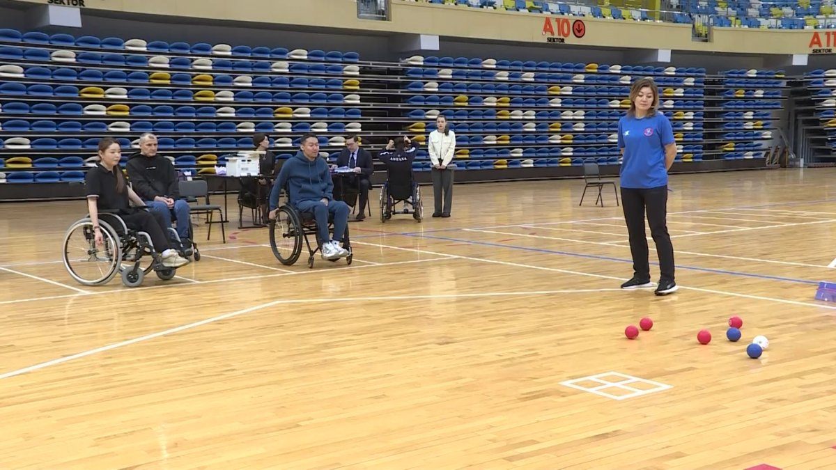 Финал республиканского турнира по бочча прошёл в Астане